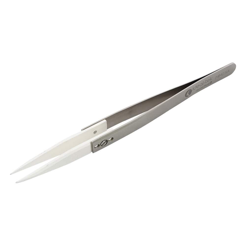 アズワン セラミックチップピンセット SCC洗浄品 135mm74MZ 1本 (ご注文単位1本) 【直送品】