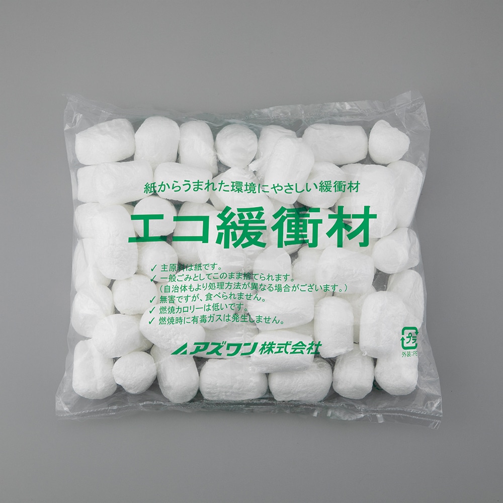 アズワン エコ緩衝材 Mサイズ (20袋) 1袋 (20個入) 1袋 (ご注文単位1袋) 【直送品】