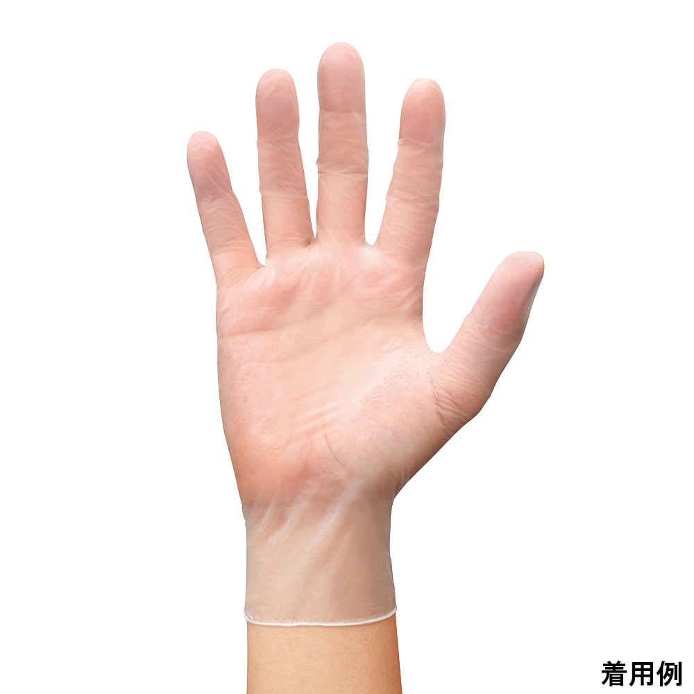 ショーワグローブ ビニール手袋 L 100枚入809-L 1箱 (ご注文単位1箱) 【直送品】