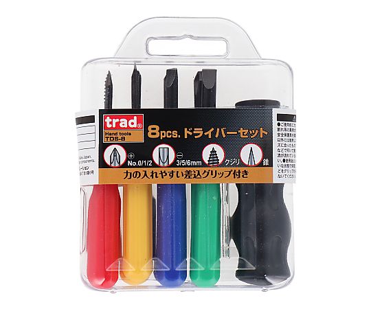 三共コーポレーション ドライバーセットTDS-8 1個 (ご注文単位1個) 【直送品】