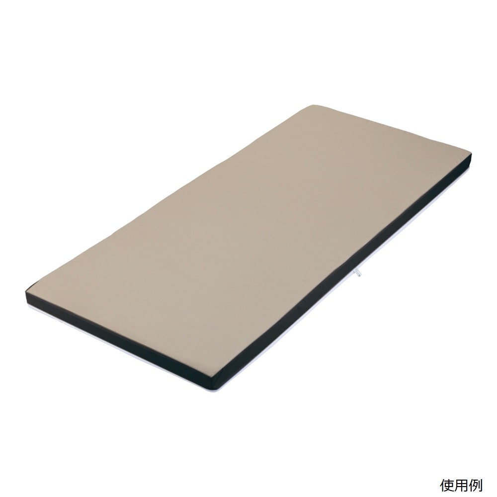 アズワン 洗えるムレない体圧分散マットレス (二層一体構造) 交換用カバー 1890×910×80mm ベージュBG91 1枚 (ご注文単位1枚) 【直送品】