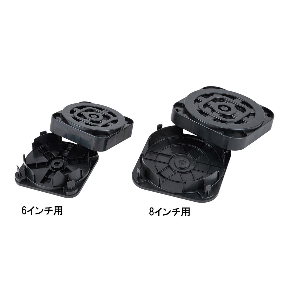 SELEN ウェハーシッパー (ウェハーリングセットタイプ・帯電防止) 6インチ用 250×250×70mmSL-HWSR6 1個 (ご注文単位1個) 【直送品】