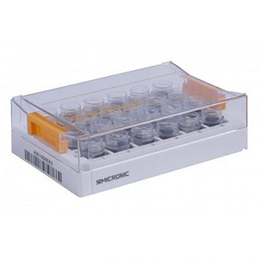 Micronic Europe B.V. 24well format用ラック Micronic24-2 high cover 1箱 (10ラック入) MP51401 1箱 (ご注文単位1箱) 【直送品】