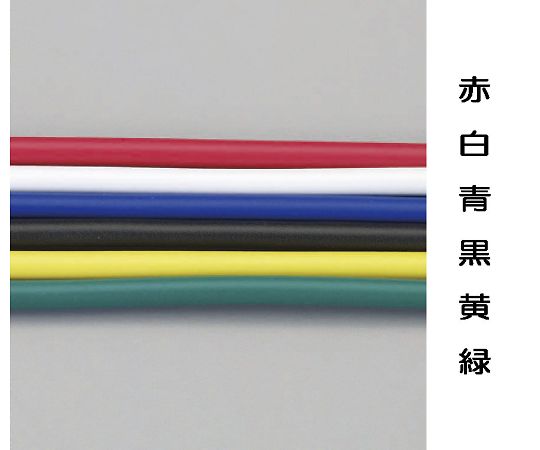 エスコ 0.75m㎡x100m ビニール絶縁電線［KIV］ (青) EA940AN-73B 1巻 (ご注文単位1巻) 【直送品】