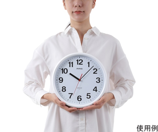 ノア精密 MAG電波掛時計 パルクW-768 WH-Z 1個 (ご注文単位1個) 【直送品】