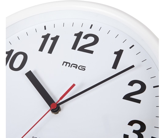 ノア精密 MAG電波掛時計 パルクW-768 WH-Z 1個 (ご注文単位1個) 【直送品】
