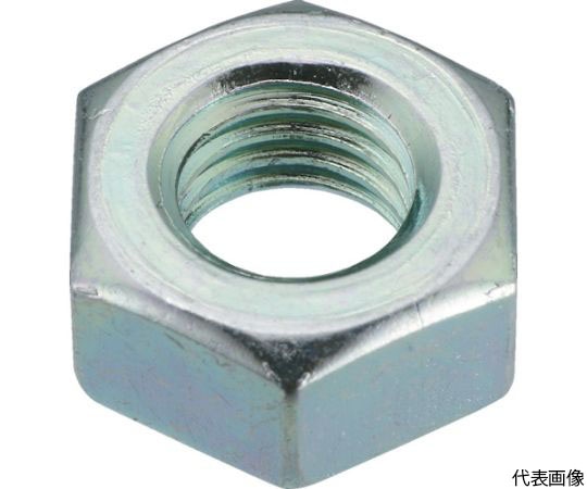 アズワン 六角ナット1種 三価白 M6×1.0 70個入B724-0006 1パック (ご注文単位1パック) 【直送品】