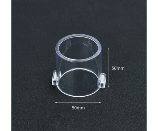 セーフラン安全用品 誤操作防止スイッチカバー (マグネット) 透明 丸型J2554 1個 (ご注文単位1個) 【直送品】