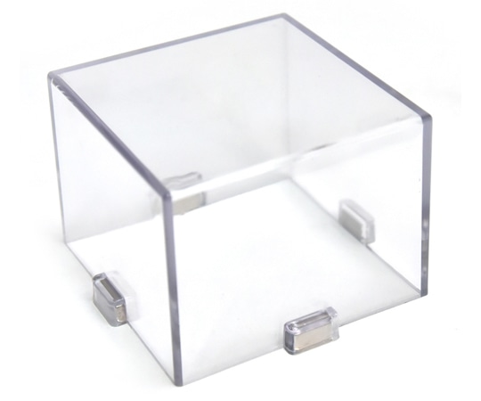 セーフラン安全用品 誤操作防止スイッチカバー (マグネット) 透明 四角型J2559 1個 (ご注文単位1個) 【直送品】