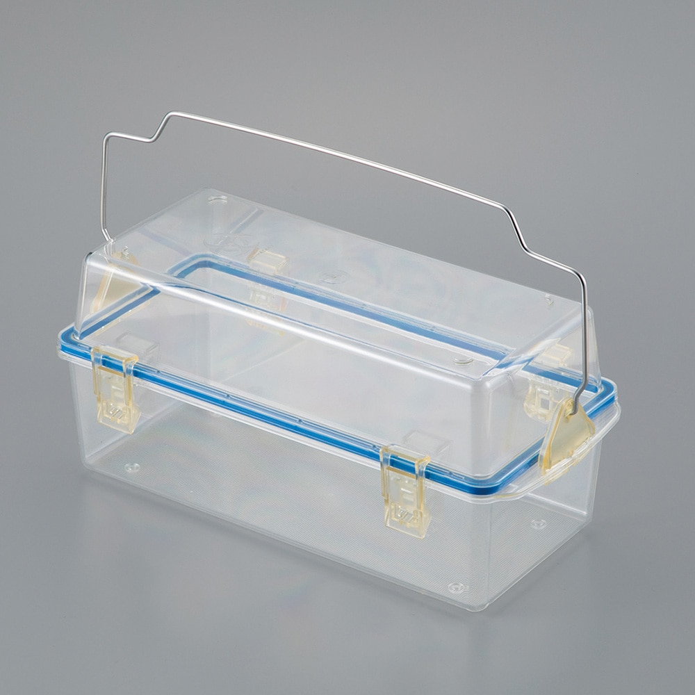 アズワン セーフティボックス (ポリカーボネート製) 4.5L569 1個 (ご注文単位1個) 【直送品】