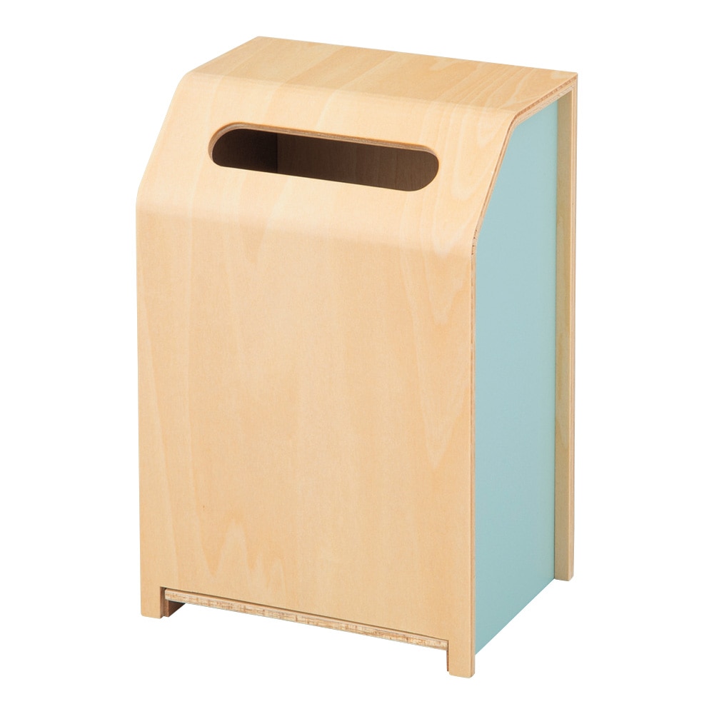 スマイル 木製マルチボックス ブルー747762 1個 (ご注文単位1個) 【直送品】