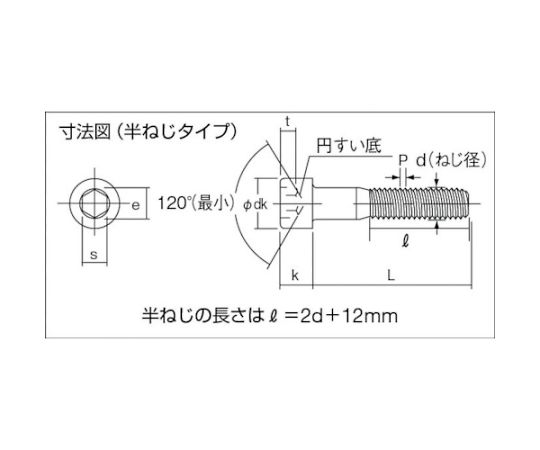 アズワン 六角穴付ボルト ステンレス半ネジ サイズM8×40 9本入B44-0840 1パック (ご注文単位1パック) 【直送品】