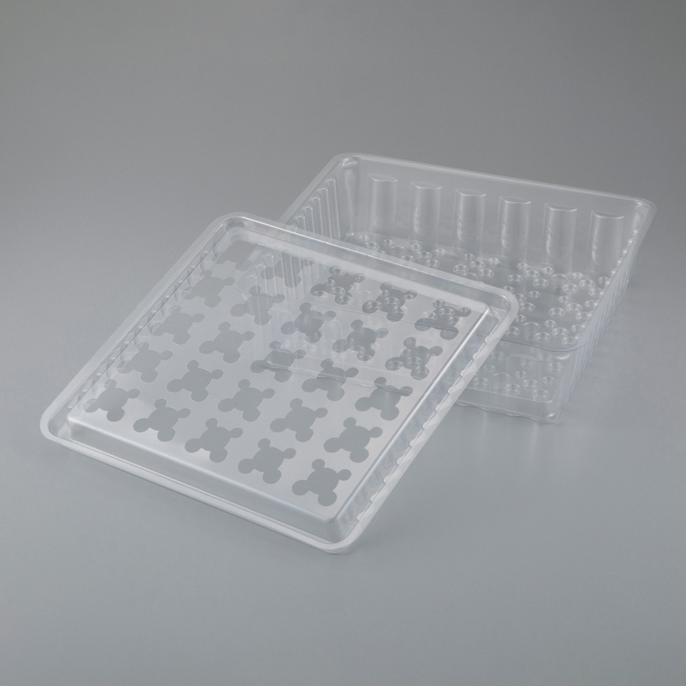 アズワン サンプル運搬ボックス (Duraporter) 交換用ラック 15/50mL遠沈管・3.5~19mL採血管 25~200本 1箱 (3個入) 120962 1箱 (ご注文単位1箱) 【直送品】