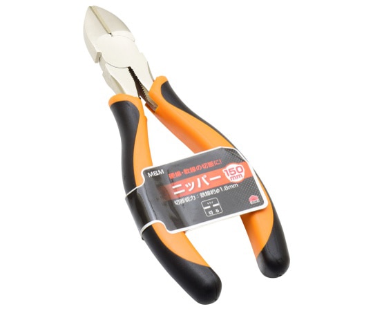 高儀 M＆M 成形グリップ ニッパー 150mm1100910 1個 (ご注文単位1個) 【直送品】