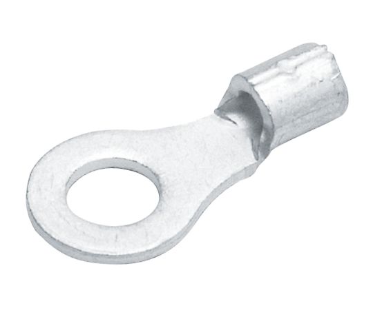 ニチフ端子工業 銅線用裸圧着端子 (丸型) 5個入HC R-5.5-8 1パック (ご注文単位1パック) 【直送品】