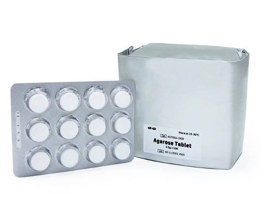 アズワン アガロースタブレット 1箱 (108個入) AGT002-0500 1箱 (ご注文単位1箱) 【直送品】