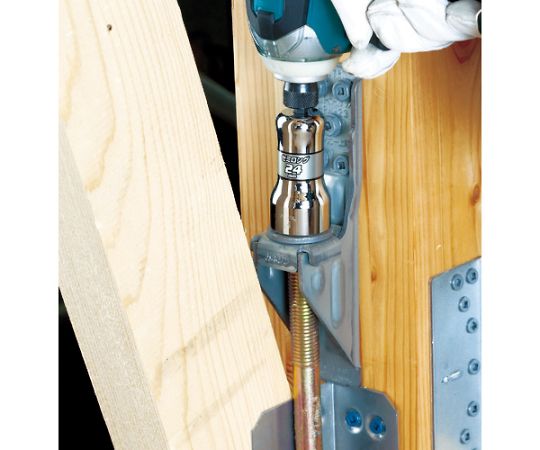 ベッセル 剛鍛セミロングソケット No.SL200790 (対辺7.0×90) SL200790 1個 (ご注文単位1個) 【直送品】