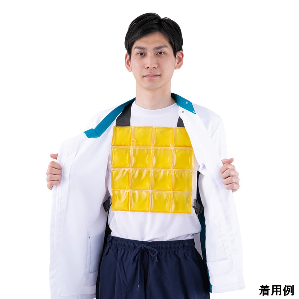 INUTEQ PAC 冷感ベスト21℃ フリー1302032136 1個 (ご注文単位1個) 【直送品】