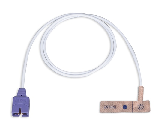 アズワン ディスポーザブルSpO2センサ (ネルコア互換) /幼児 不織布 24本入NU533-01XP 1箱 (ご注文単位1箱) 【直送品】