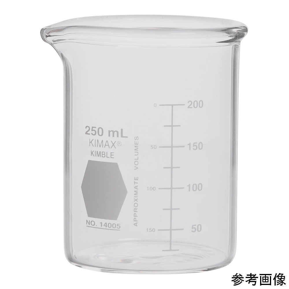 アズワン 極厚ビーカー (KIMAX) 4000mL14005-4000 1個 (ご注文単位1個) 【直送品】
