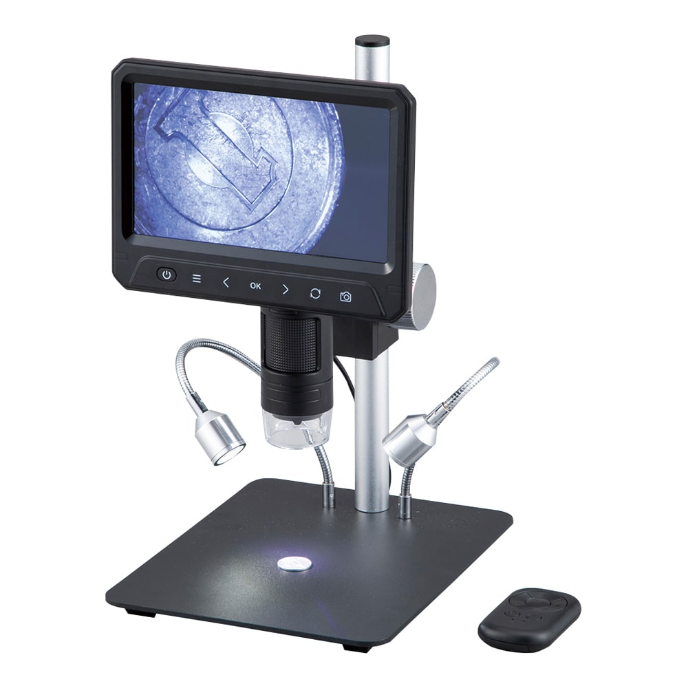 アズワン モニター付きデジタル実体顕微鏡 1200万画素331-A 1台 (ご注文単位1台) 【直送品】