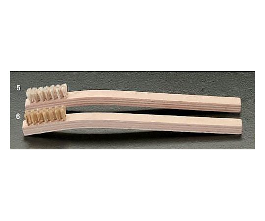 エスコ 6.4x32mm 耐静電ブラシ (豚毛) EA109AR-6 1本 (ご注文単位1本) 【直送品】