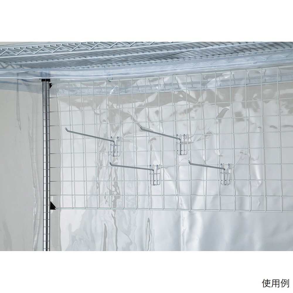 アズワン カテーテル収納シェルフ 1200×460×1892mmNV-W1200 1個 (ご注文単位1個) 【直送品】