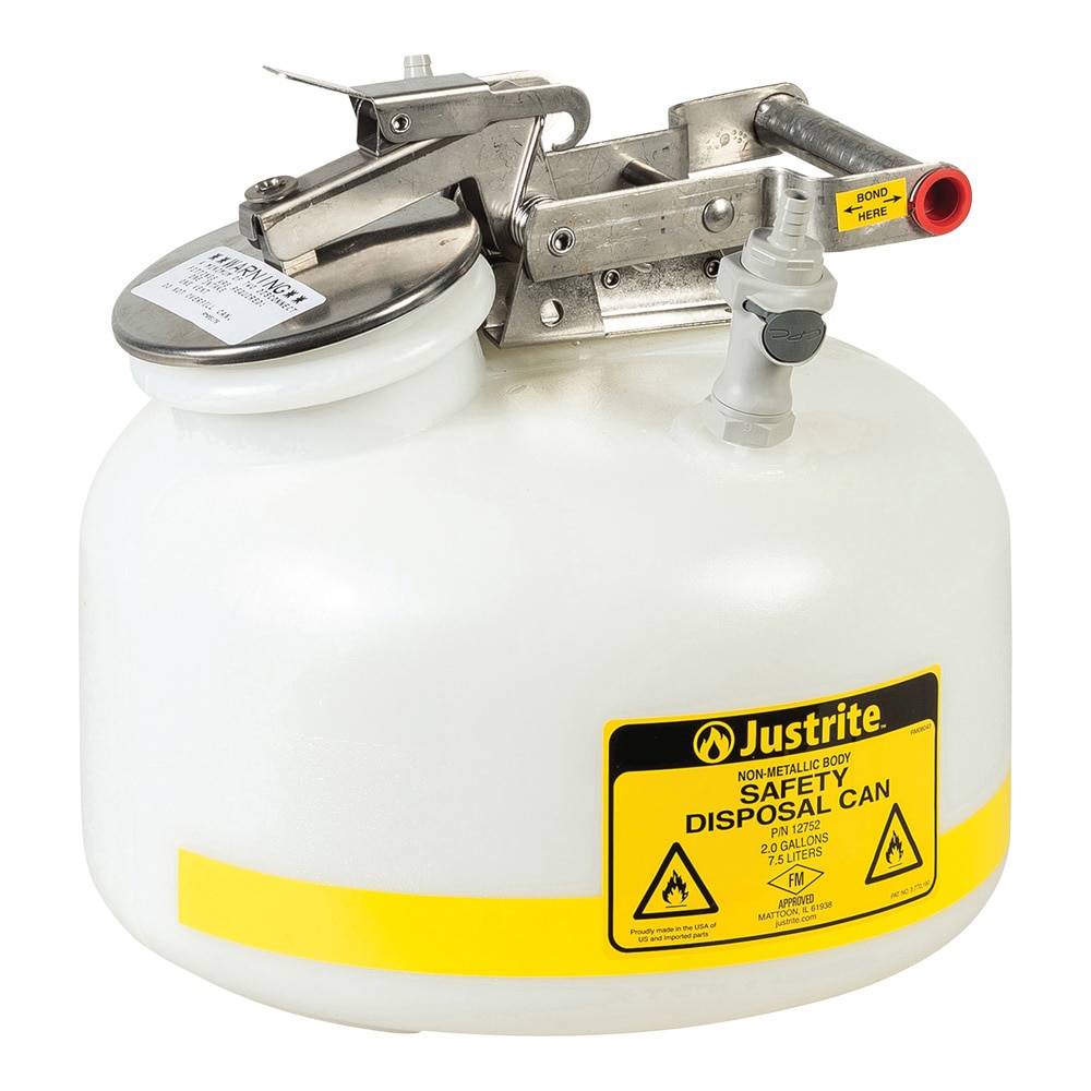 ジャストライト HPLC用廃液回収容器 7.5LPP12752 1セット (ご注文単位1セット) 【直送品】