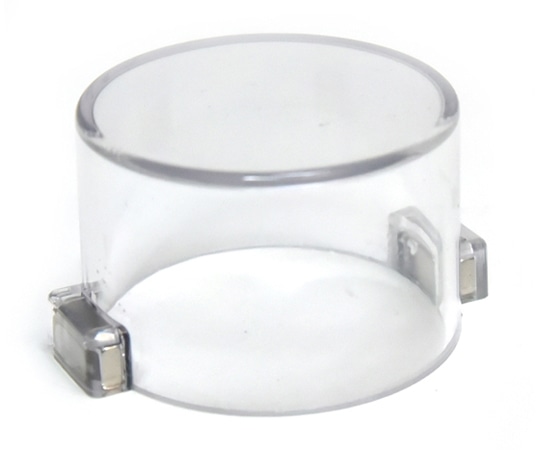 セーフラン安全用品 誤操作防止スイッチカバー (マグネット) 丸型J2553 1個 (ご注文単位1個) 【直送品】