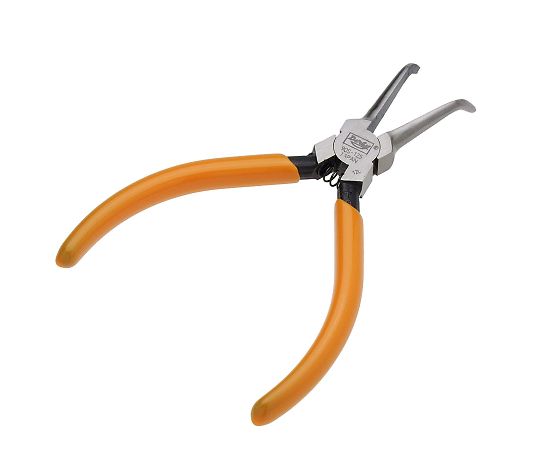 廣田工具製作所 先曲りペンチ (バネ付) 90s-125 1丁 (ご注文単位1丁) 【直送品】