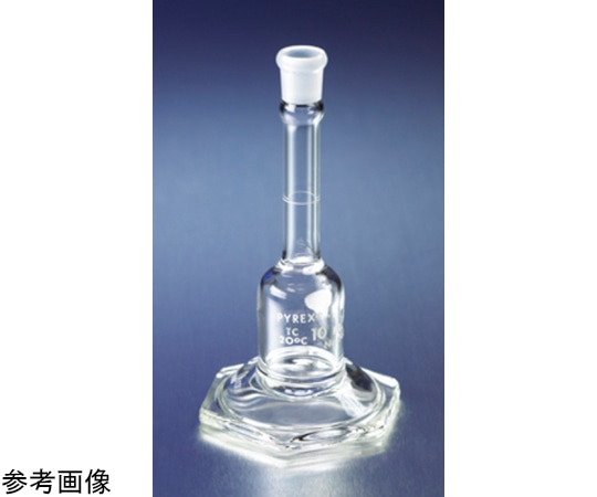 コーニング・PYREX PYREX 台付メスフラスコ 5mL5631-5 1個 (ご注文単位1個) 【直送品】