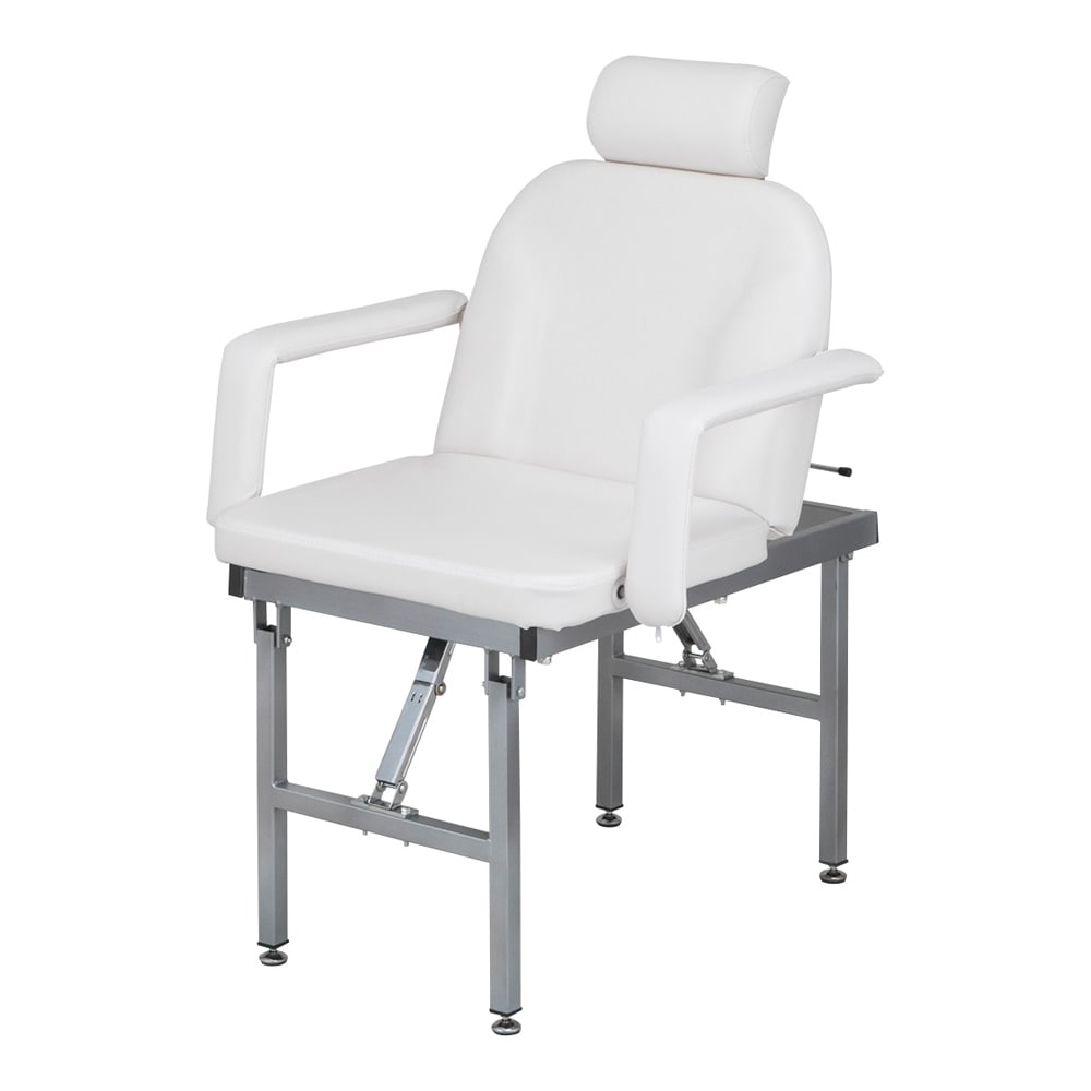 アズワン 折りたたみシャンプーチェアFC-WH 1個 (ご注文単位1個) 【直送品】