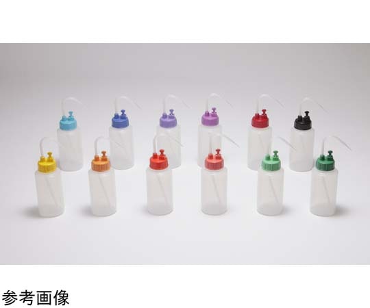 安元化成 NT洗浄瓶B型 ライトグリーン 250mL 1本 1本 (ご注文単位1本) 【直送品】