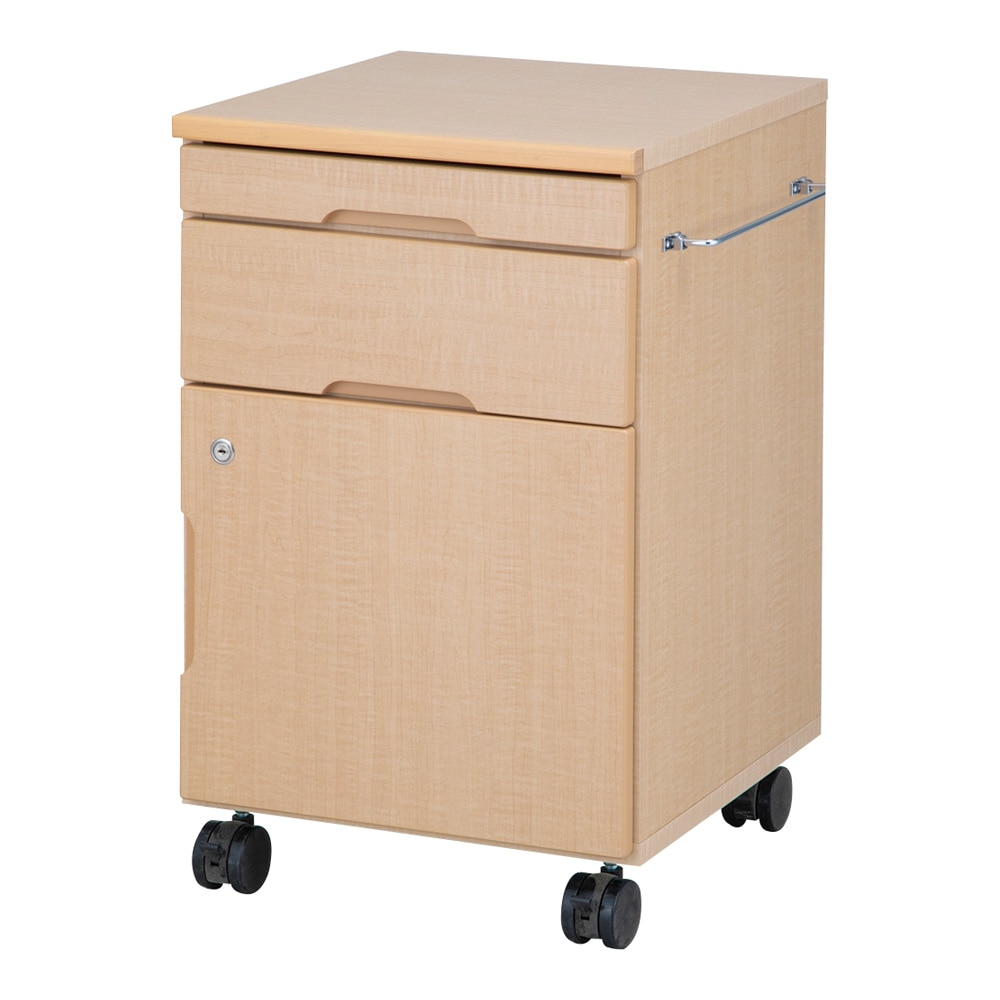 アズワン 木製床頭台 ライトブラウンBS-BR 1個 (ご注文単位1個) 【直送品】