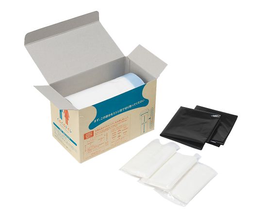 三和製作所 (医療・教育) くるくるトイレ 20回分 1箱 (20個入) 400-786 1箱 (ご注文単位1箱) 【直送品】