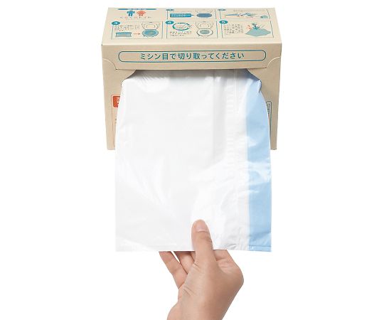 三和製作所 (医療・教育) くるくるトイレ 20回分 1箱 (20個入) 400-786 1箱 (ご注文単位1箱) 【直送品】