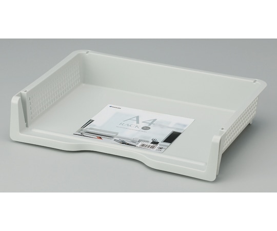イノマタ化学 A4ラック ヨコ型 グレー#4315 1個 (ご注文単位1個) 【直送品】