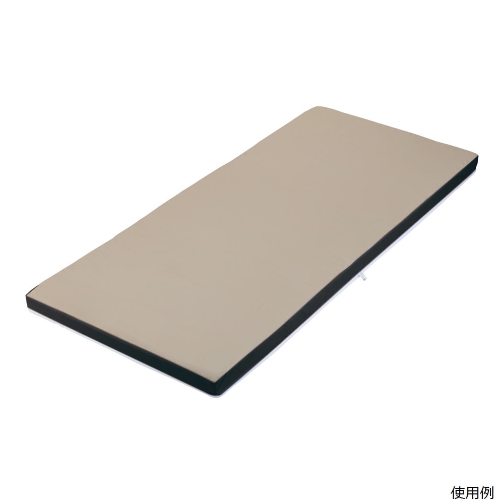 アズワン 洗えるムレない体圧分散マットレス (二層一体構造) 交換用カバー 1890×830×80mm ベージュBG83 1枚 (ご注文単位1枚) 【直送品】