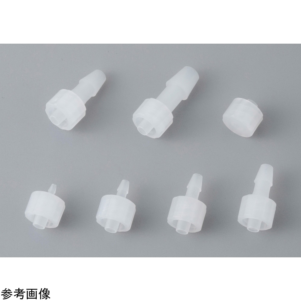 Injectech オスルアーフィッティング (PVDF製・軟質チューブ用) 2.25φmm 10個入04332-KY01-000 1袋 (ご注文単位1袋) 【直送品】