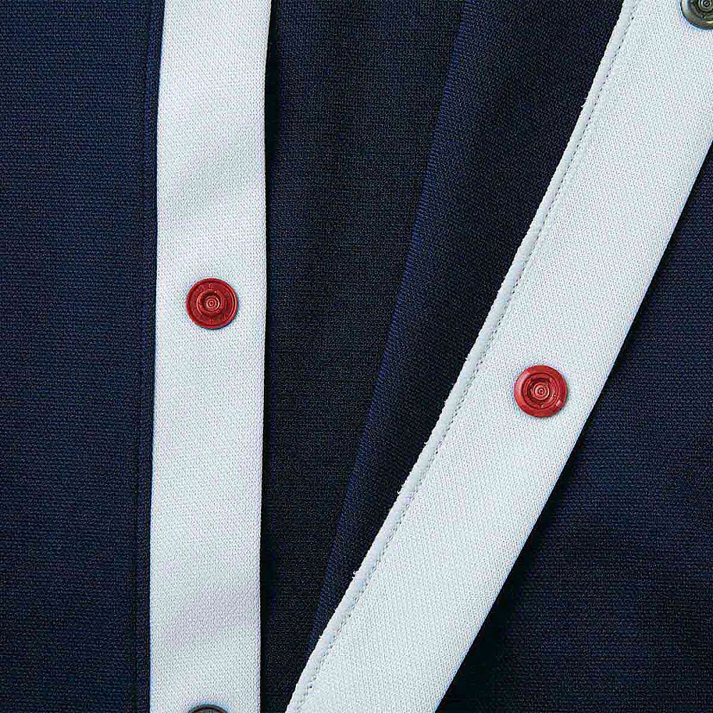 KIRAKU (トンボ) 前開きシャツ ピンク L (身丈71cm) CR801-13 L 1枚 (ご注文単位1枚) 【直送品】