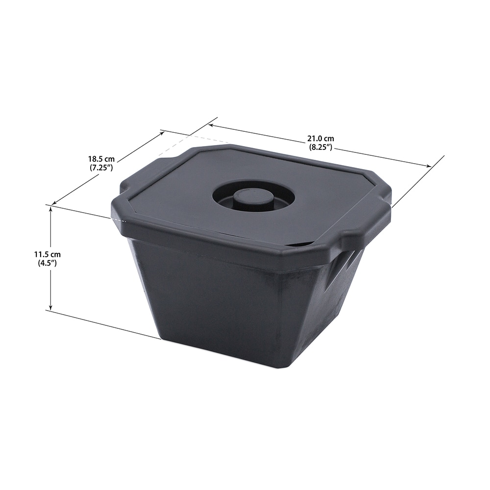 アズワン アイスパン (Magic Touch 2 (TM) ) 1L ブラックM16807-1102 1個 (ご注文単位1個) 【直送品】