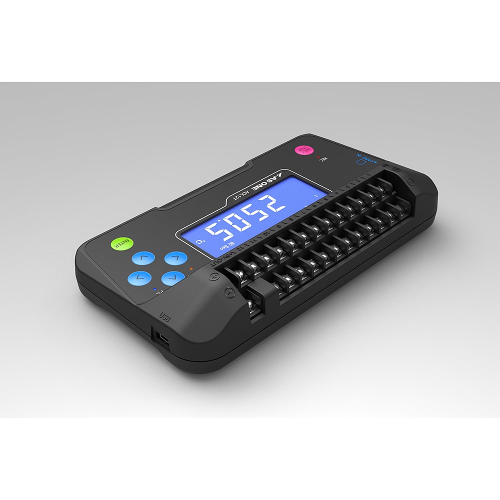 アズワン 12CHデータロガー (温度・電圧・湿度) ADL12T 1台 (ご注文単位1台) 【直送品】