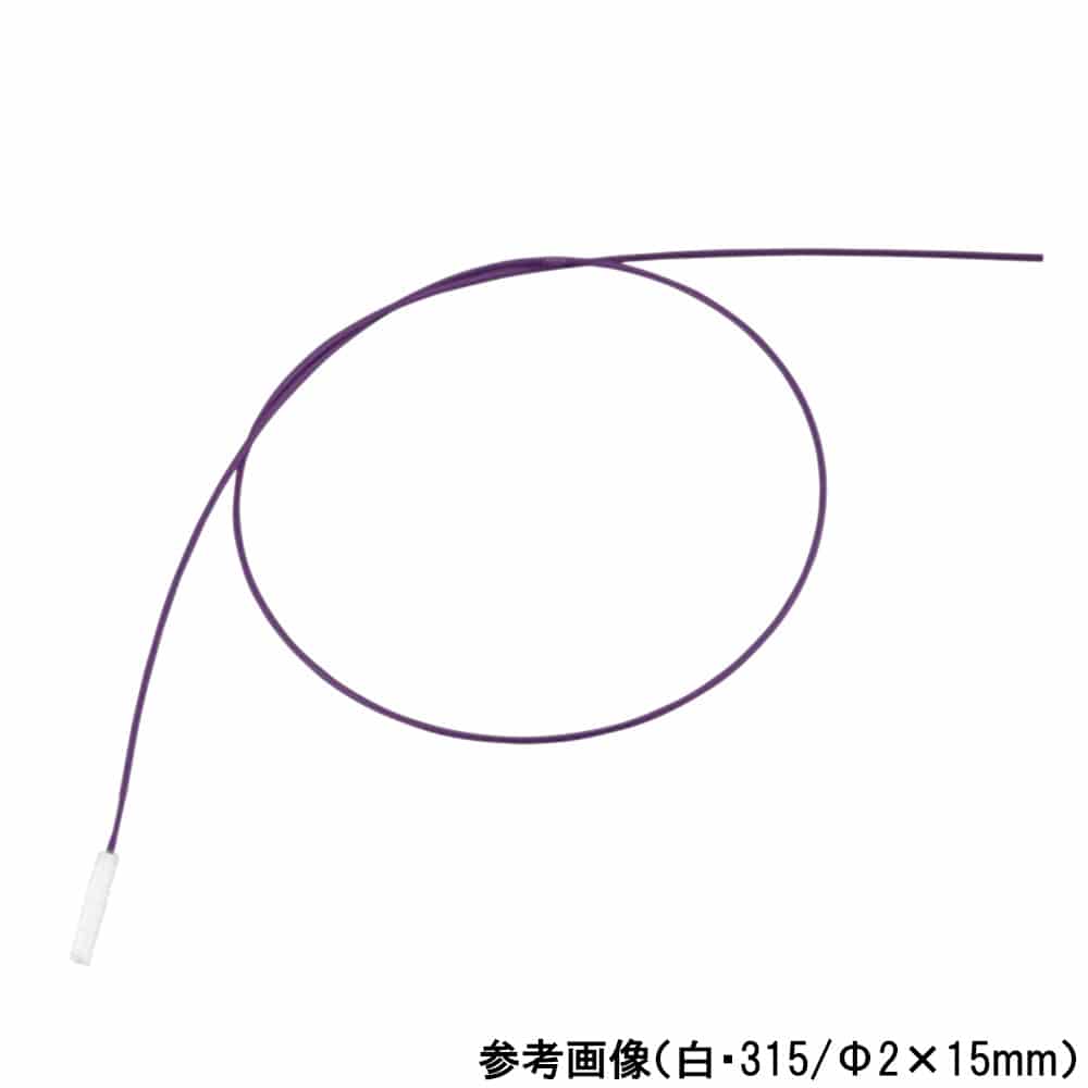 名優 フレキシブルブラシ (475/Φ4×25mm) 紫 3本入41-47504-S-3 1袋 (ご注文単位1袋) 【直送品】