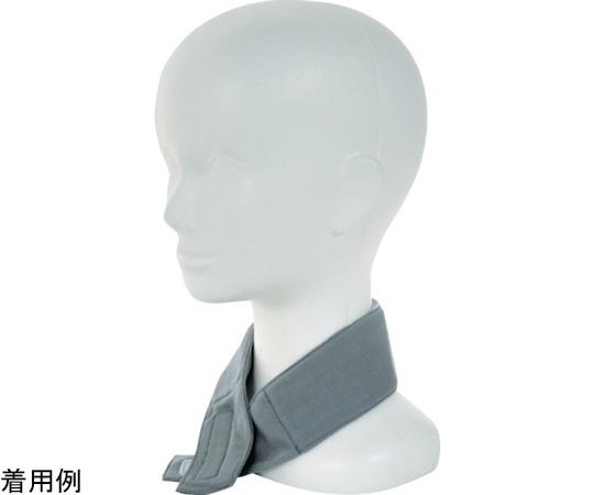 アズワン ひんやりネッククーラー グレーTWNC-GY 1個 (ご注文単位1個) 【直送品】