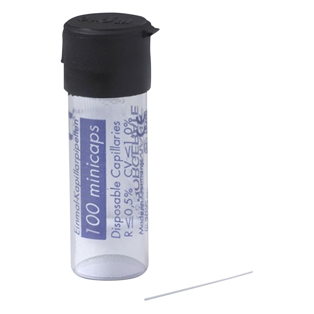 アズワン EMマイスターミニキャップス 100ul 100本入9000199 1個 (ご注文単位1個) 【直送品】