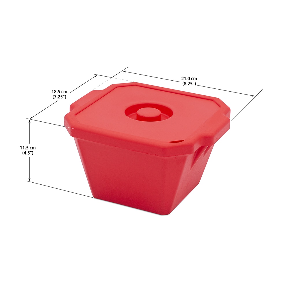 アズワン アイスパン (Magic Touch 2 (TM) ) 1L レッドM16807-1103 1個 (ご注文単位1個) 【直送品】