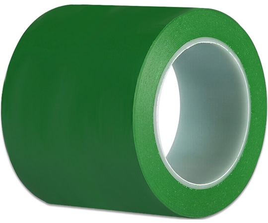 セーフラン安全用品 厚手PVCラインテープ PVC 幅100mm×22m 緑 1巻入J2353-G 1巻 (ご注文単位1巻) 【直送品】
