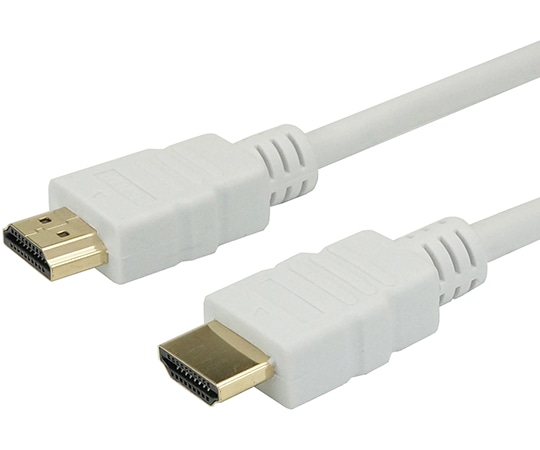 ホーリック ハイスピードHDMIケーブル 3.0m ホワイト プラスチックモールド 4K/30p HDR 3D HEC ARC リンク機能HDM30-006WH 1個 (ご注文単位1個) 【直送品】