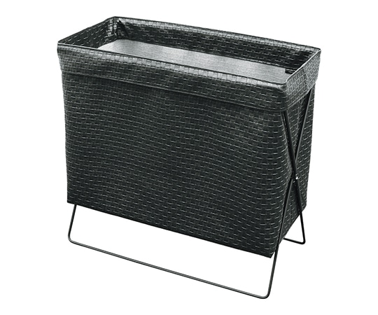 サキ サイドワゴン・メッシュ (レザー調 合皮) 1.36kgR-359 BK 1個 (ご注文単位1個) 【直送品】