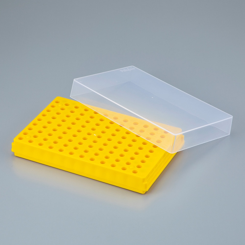 Polylab マイクロチューブラック 両面タイプ 1パック (4個入) 63211 1パック (ご注文単位1パック) 【直送品】